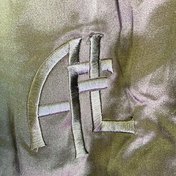 ADAM LIPPES  lamb shearling/ leather green / golden hardware coat Sz X… - Picture 11 of 11